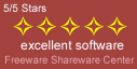 5 Star Rating - Freeware Shareware Center